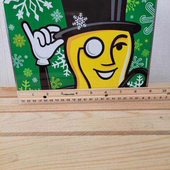 Planters Mr. Peanut Tin Box Approx 9" X 7" - Picture 6 of 8